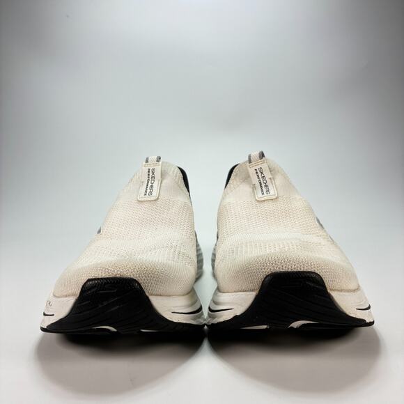 Skechers Max Cushioning Elite 2.0 White Black Running Shoes 129611 Womens Sz 8.5 - Picture 2 of 12